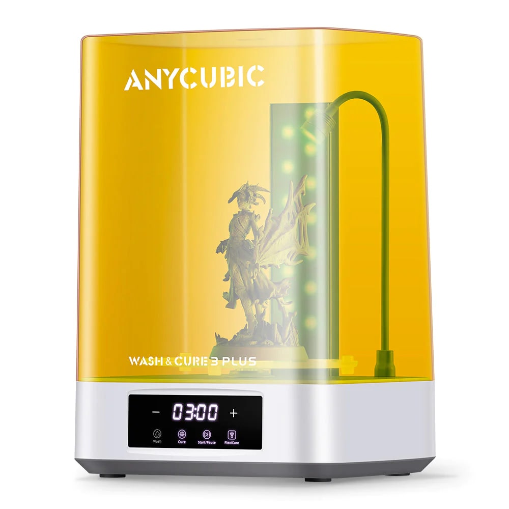Фото Устройство для очистки и дополнительного отверждения моделей Anycubic Wash & Cure 3 Plus