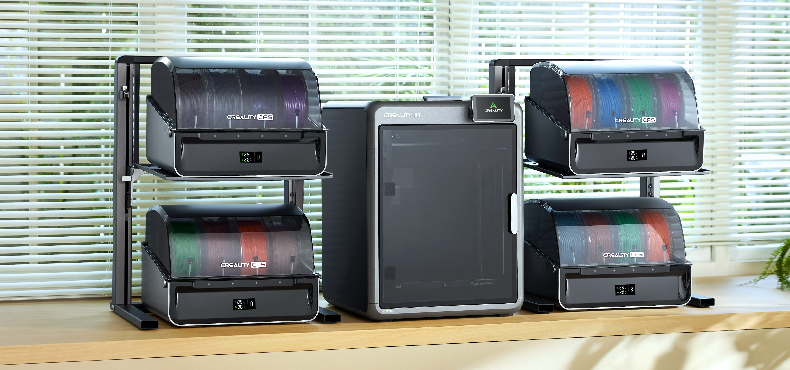 Фото 3D принтер Creality K2 Pro