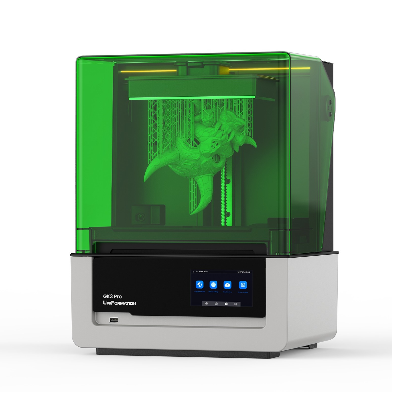 Фото 3D принтер UniFormation GK3 Pro 16K
